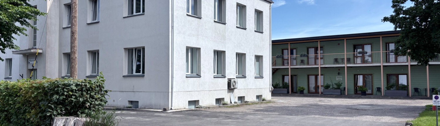Endla Hostel ja Apartamendid majade vaade